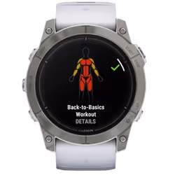 Garmin epix Pro (Gen 2) 3,56 cm (1.4") AMOLED 51 mm Digitale 454 x 454 Pixel Touch screen Titanio Wi-Fi GPS (satellitare) - Vista aggiuntiva 4