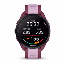 Garmin Forerunner 165 Music Digitale Touch screen Viola GPS (satellitare) - Vista aggiuntiva 2