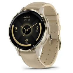 Garmin 010-02785-55 smartwatch e orologio sportivo 3,05 cm (1.2") AMOLED 41 mm Digitale 390 x 390 Pixel Touch screen Oro Wi-Fi GPS (satellitare)