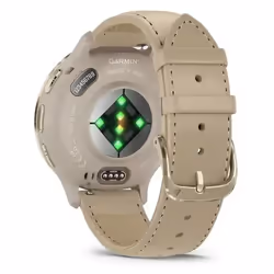 Garmin 010-02785-55 smartwatch e orologio sportivo 3,05 cm (1.2") AMOLED 41 mm Digitale 390 x 390 Pixel Touch screen Oro Wi-Fi GPS (satellitare) - Vista aggiuntiva 7