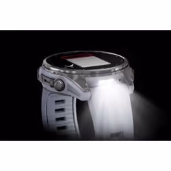 Garmin Fenix 8 3,3 cm (1.3") AMOLED 43 mm Digitale 416 x 416 Pixel Touch screen Argento Wi-Fi GPS (satellitare) - Vista aggiuntiva 5