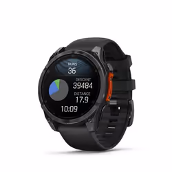 Garmin Fenix 8 47 mm Digitale 454 x 454 Pixel Touch screen Nero Wi-Fi GPS (satellitare) - Vista aggiuntiva 6