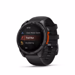 Garmin Fenix 8 47 mm Digitale 454 x 454 Pixel Touch screen Nero Wi-Fi GPS (satellitare) - Vista aggiuntiva 8