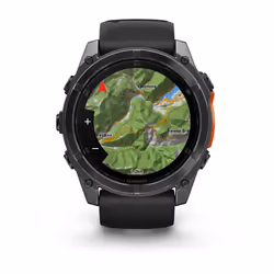 Garmin Fenix 8 3,56 cm (1.4") AMOLED 51 mm Digitale 454 x 454 Pixel Touch screen Grigio Wi-Fi GPS (satellitare) - Vista aggiuntiva 6