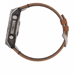 Garmin Fenix 8 3,56 cm (1.4") AMOLED 51 mm Digitale 454 x 454 Pixel Touch screen Titanio Wi-Fi GPS (satellitare) - Vista aggiuntiva 3