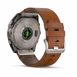 Garmin Fenix 8 3,56 cm (1.4") AMOLED 51 mm Digitale 454 x 454 Pixel Touch screen Titanio Wi-Fi GPS (satellitare) - Vista aggiuntiva 4