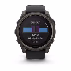 Garmin fenix 8 51 mm Titanio Wi-Fi GPS (satellitare) - Vista aggiuntiva 4