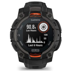 Garmin Instinct 3 Solar 2,29 cm (0.9") MIP 45 mm Digitale 176 x 176 Pixel Touch screen Nero GPS (satellitare)