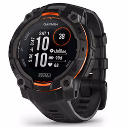Garmin Instinct 3 Solar 2,29 cm (0.9") MIP 45 mm Digitale 176 x 176 Pixel Touch screen Nero GPS (satellitare) - Vista aggiuntiva 2