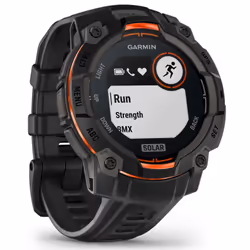 Garmin Instinct 3 Solar 2,29 cm (0.9") MIP 45 mm Digitale 176 x 176 Pixel Touch screen Nero GPS (satellitare) - Vista aggiuntiva 3