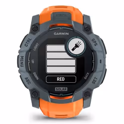 Garmin Instinct 3 Solar 2,79 cm (1.1") MIP 50 mm Digitale 176 x 176 Pixel Touch screen Arancione GPS (satellitare) - Vista aggiuntiva 6
