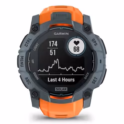 Garmin Instinct 3 Solar 2,79 cm (1.1") MIP 50 mm Digitale 176 x 176 Pixel Touch screen Arancione GPS (satellitare) - Vista aggiuntiva 8