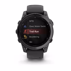 Garmin Fenix E 3,3 cm (1.3") AMOLED 47 mm Digitale 454 x 454 Pixel Touch screen Nero Wi-Fi GPS (satellitare) - Vista aggiuntiva 5
