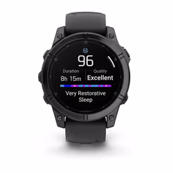 Garmin Fenix E 3,3 cm (1.3") AMOLED 47 mm Digitale 454 x 454 Pixel Touch screen Nero Wi-Fi GPS (satellitare) - Vista aggiuntiva 8