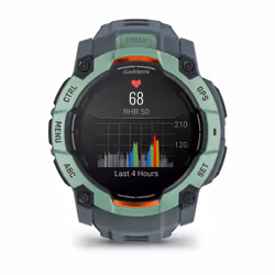 Garmin Instinct 3 50 mm Digitale Touch screen Verde GPS (satellitare) - Vista aggiuntiva 5