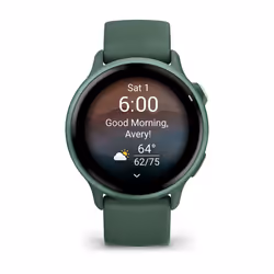 Garmin vívoactive 6 3,05 cm (1.2") AMOLED 42 mm Digitale 390 x 390 Pixel Touch screen Verde Wi-Fi GPS (satellitare) - Vista aggiuntiva 5