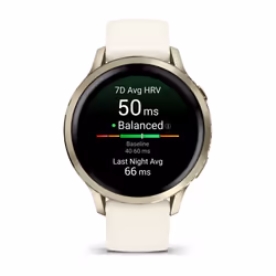 Garmin Venu 4 3,05 cm (1.2") AMOLED 41 mm Digitale 390 x 390 Pixel Touch screen Oro Wi-Fi GPS (satellitare) - Vista aggiuntiva 2
