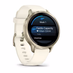 Garmin Venu 4 3,05 cm (1.2") AMOLED 41 mm Digitale 390 x 390 Pixel Touch screen Oro Wi-Fi GPS (satellitare) - Vista aggiuntiva 3