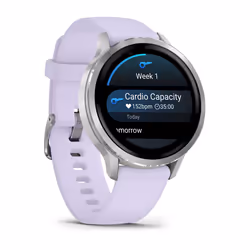 Garmin Venu 4 3,05 cm (1.2") AMOLED 41 mm Digitale 390 x 390 Pixel Touch screen Argento Wi-Fi GPS (satellitare) - Vista aggiuntiva 3