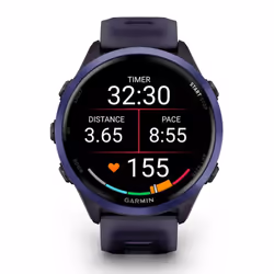 Garmin Forerunner 570 3,56 cm (1.4") AMOLED 47 mm Digitale 454 x 454 Pixel Touch screen Viola Wi-Fi GPS (satellitare) - Vista aggiuntiva 6
