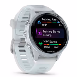 Garmin Forerunner 570 3,05 cm (1.2") AMOLED 42 mm Digitale 390 x 390 Pixel Touch screen Alluminio, Bianco Wi-Fi GPS (satellitare) - Vista aggiuntiva 3