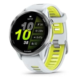 Garmin Forerunner 970 3,56 cm (1.4") AMOLED Digitale 454 x 454 Pixel Touch screen Bianco Wi-Fi GPS (satellitare)