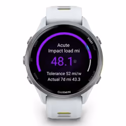 Garmin Forerunner 970 3,56 cm (1.4") AMOLED Digitale 454 x 454 Pixel Touch screen Bianco Wi-Fi GPS (satellitare) - Vista aggiuntiva 4