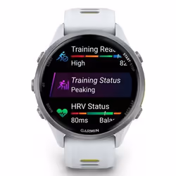 Garmin Forerunner 970 3,56 cm (1.4") AMOLED Digitale 454 x 454 Pixel Touch screen Bianco Wi-Fi GPS (satellitare) - Vista aggiuntiva 6