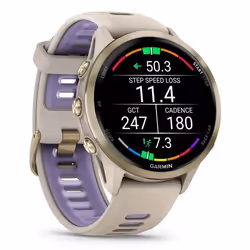 Garmin Forerunner 970 3,56 cm (1.4") AMOLED Digitale 454 x 454 Pixel Touch screen Grigio Wi-Fi GPS (satellitare) - Vista aggiuntiva 3