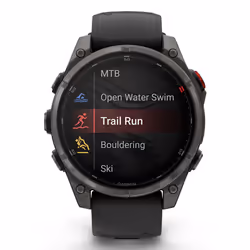 Garmin fēnix 8 Pro 3,56 cm (1.4") AMOLED 47 mm Digitale 454 x 454 Pixel Touch screen Grigio Wi-Fi GPS (satellitare) - Vista aggiuntiva 4