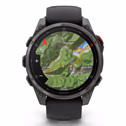 Garmin fēnix 8 Pro 3,56 cm (1.4") AMOLED 47 mm Digitale 454 x 454 Pixel Touch screen Grigio Wi-Fi GPS (satellitare) - Vista aggiuntiva 6