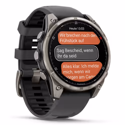 Garmin fēnix 8 Pro 3,56 cm (1.4") AMOLED 47 mm Digitale 454 x 454 Pixel Touch screen Grafite, Titanio Wi-Fi GPS (satellitare) - Vista aggiuntiva 3