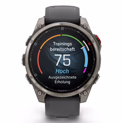 Garmin fēnix 8 Pro 3,56 cm (1.4") AMOLED 47 mm Digitale 454 x 454 Pixel Touch screen Grafite, Titanio Wi-Fi GPS (satellitare) - Vista aggiuntiva 8