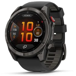 Garmin fēnix 8 Pro 3,56 cm (1.4") AMOLED 51 mm Digitale 454 x 454 Pixel Touch screen Nero, Grigio, Titanio Wi-Fi GPS (satellitare)