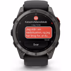 Garmin fēnix 8 Pro 3,56 cm (1.4") AMOLED 51 mm Digitale 454 x 454 Pixel Touch screen Nero, Grigio, Titanio Wi-Fi GPS (satellitare) - Vista aggiuntiva 2