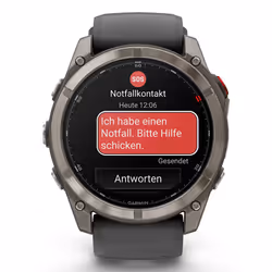 Garmin fēnix 8 Pro 3,56 cm (1.4") AMOLED 51 mm Digitale 454 x 454 Pixel Touch screen Grafite, Titanio Wi-Fi GPS (satellitare) - Vista aggiuntiva 2