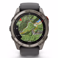 Garmin fēnix 8 Pro 3,56 cm (1.4") AMOLED 51 mm Digitale 454 x 454 Pixel Touch screen Grafite, Titanio Wi-Fi GPS (satellitare) - Vista aggiuntiva 6
