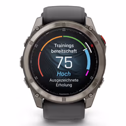 Garmin fēnix 8 Pro 3,56 cm (1.4") AMOLED 51 mm Digitale 454 x 454 Pixel Touch screen Grafite, Titanio Wi-Fi GPS (satellitare) - Vista aggiuntiva 7