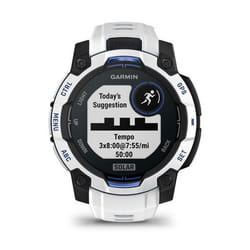 Garmin Instinct 3 2,29 cm (0.9") MIP 45 mm Digitale 176 x 176 Pixel Touch screen Nero, Bianco GPS (satellitare)