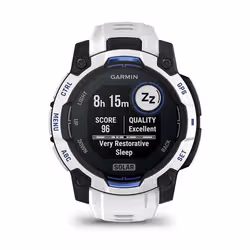 Garmin Instinct 3 2,29 cm (0.9") MIP 45 mm Digitale 176 x 176 Pixel Touch screen Nero, Bianco GPS (satellitare) - Vista aggiuntiva 6