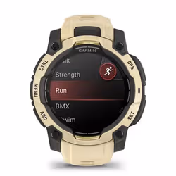 Garmin Instinct 3 AMOLED 3,05 cm (1.2") 45 mm Digitale 390 x 390 Pixel Touch screen Beige, Grigio GPS (satellitare) - Vista aggiuntiva 6