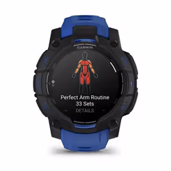 Garmin Instinct 3 3,05 cm (1.2") AMOLED 45 mm Digitale 390 x 390 Pixel Nero GPS (satellitare) - Vista aggiuntiva 3