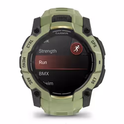 Garmin Instinct 3 AMOLED 3,3 cm (1.3") 50 mm Digitale 416 x 416 Pixel Touch screen Verde, Grigio GPS (satellitare) - Vista aggiuntiva 6