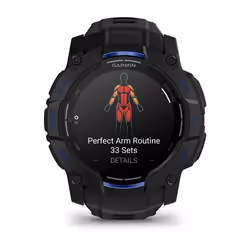 Garmin Instinct 3 3,3 cm (1.3") AMOLED 45 mm Digitale 416 x 416 Pixel Nero GPS (satellitare) - Vista aggiuntiva 3