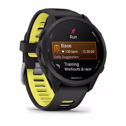 Garmin Forerunner 170 3,05 cm (1.2") AMOLED 30 mm Digitale 390 x 390 Pixel Touch screen Nero GPS (satellitare) - Vista aggiuntiva 3