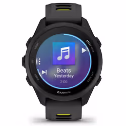 Garmin Forerunner 170 Music 3,05 cm (1.2") AMOLED 42 mm Digitale 390 x 390 Pixel Touch screen Nero GPS (satellitare) - Vista aggiuntiva 2