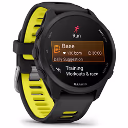 Garmin Forerunner 170 Music 3,05 cm (1.2") AMOLED 42 mm Digitale 390 x 390 Pixel Touch screen Nero GPS (satellitare) - Vista aggiuntiva 3