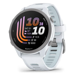 Garmin Forerunner 170 Music 3,05 cm (1.2") AMOLED 42 mm Digitale 390 x 390 Pixel Touch screen Bianco GPS (satellitare)