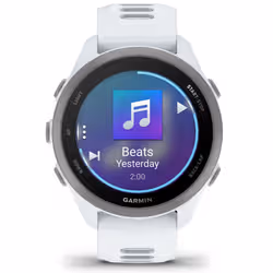 Garmin Forerunner 170 Music 3,05 cm (1.2") AMOLED 42 mm Digitale 390 x 390 Pixel Touch screen Bianco GPS (satellitare) - Vista aggiuntiva 2