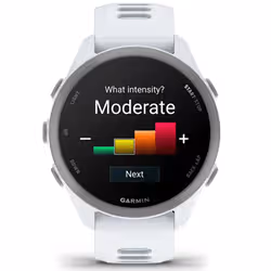 Garmin Forerunner 170 Music 3,05 cm (1.2") AMOLED 42 mm Digitale 390 x 390 Pixel Touch screen Bianco GPS (satellitare) - Vista aggiuntiva 4